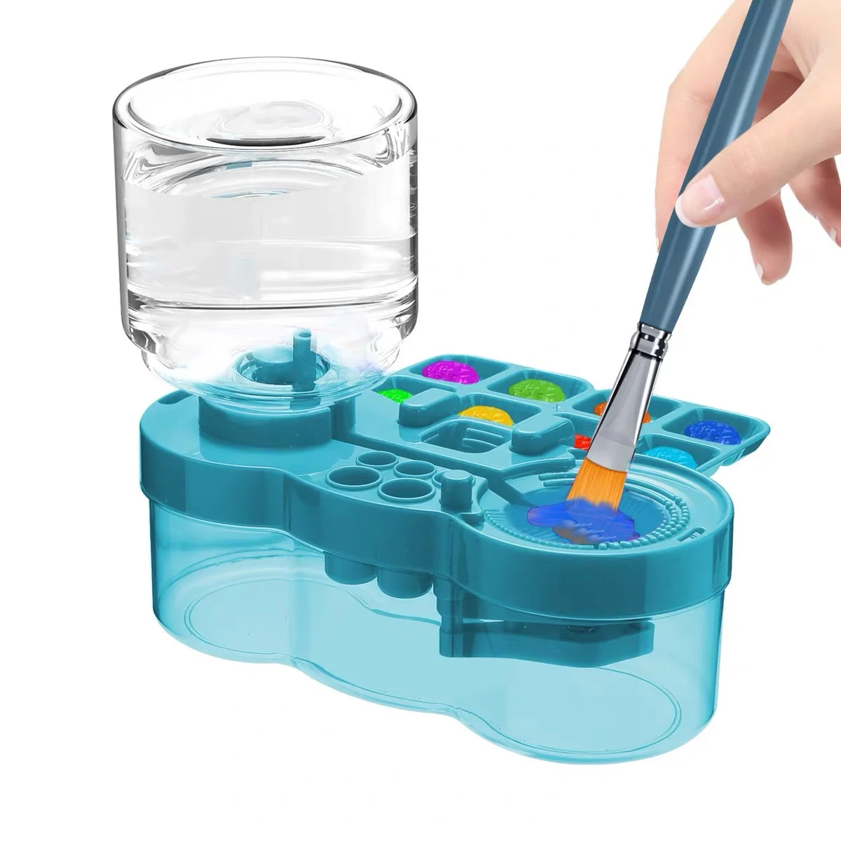 Photography Design - Paint Brush Washer with Drain Button