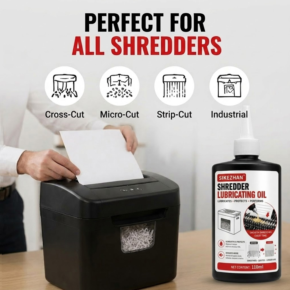 Photography Cheat Sheet - 110ml Shredder Lubricating Oil Prevent Jams