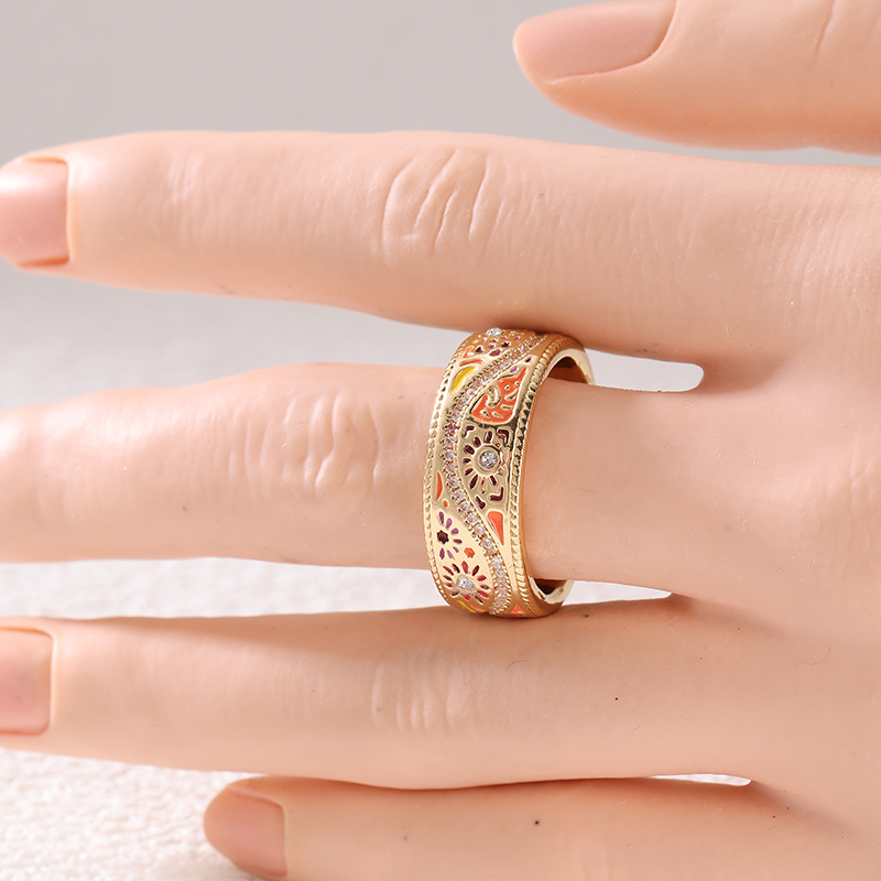 1pc Exquisite Inlaid White CZ  - Photography Geometry recension och pris