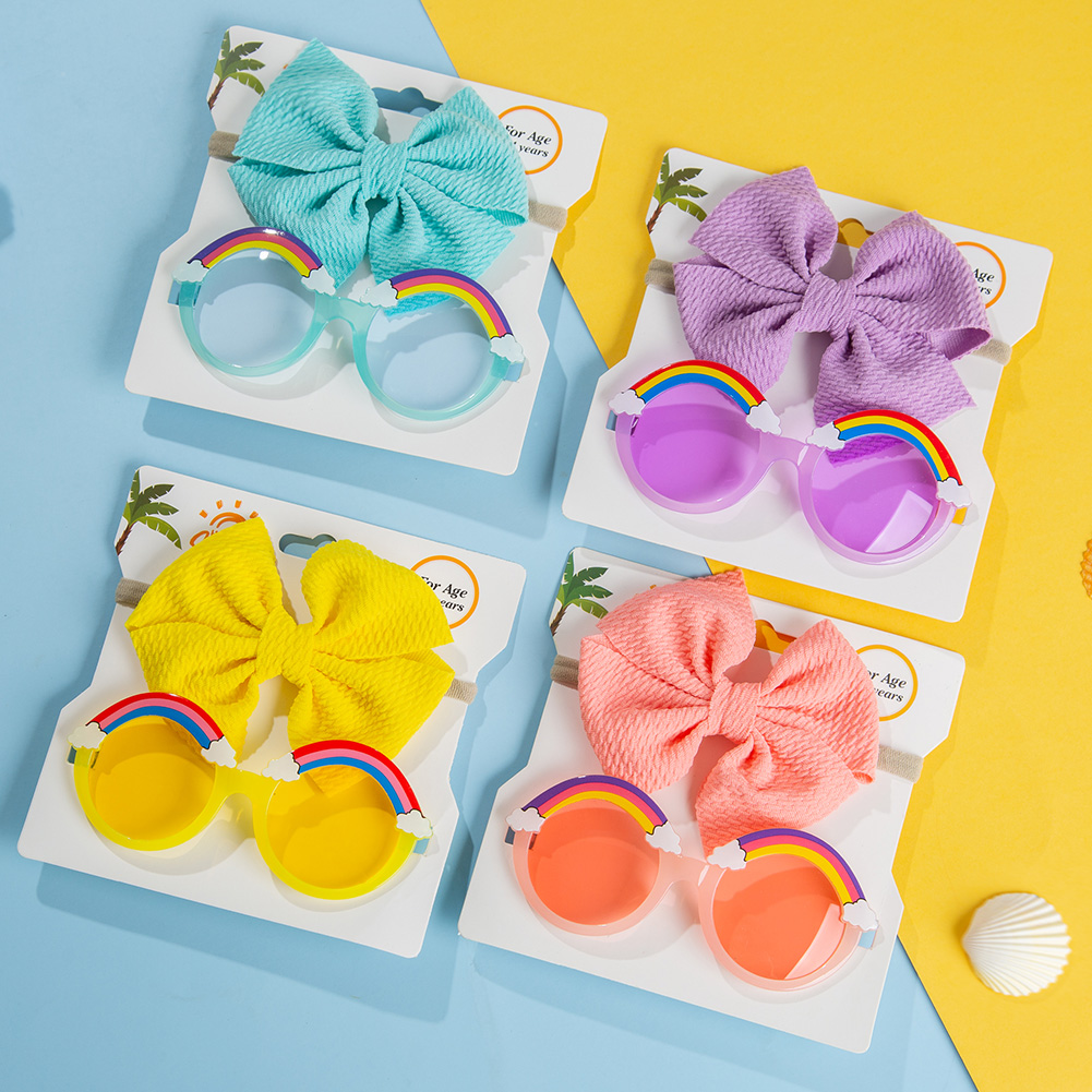 2Pcs/Set Rainbow Baby Sunglass - Photography Cheat Sheet recension och pris