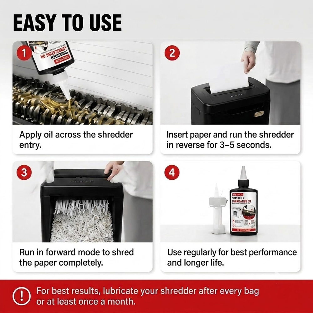 110ml Shredder Lubricating Oil - Photography Cheat Sheet recension och pris