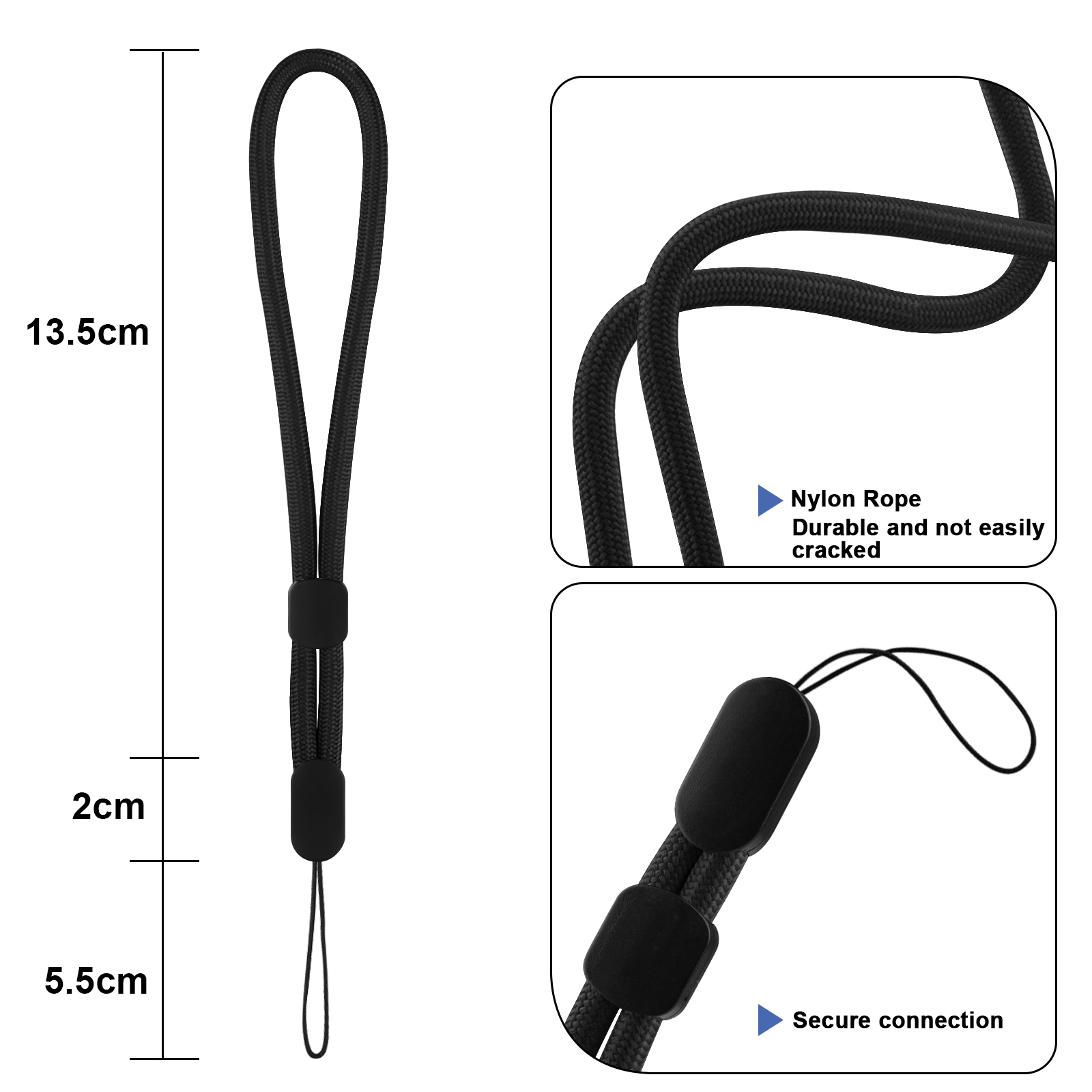 6Pcs/lot Hand Wrist Strap Lany - Camera Wrist Strap recension och pris