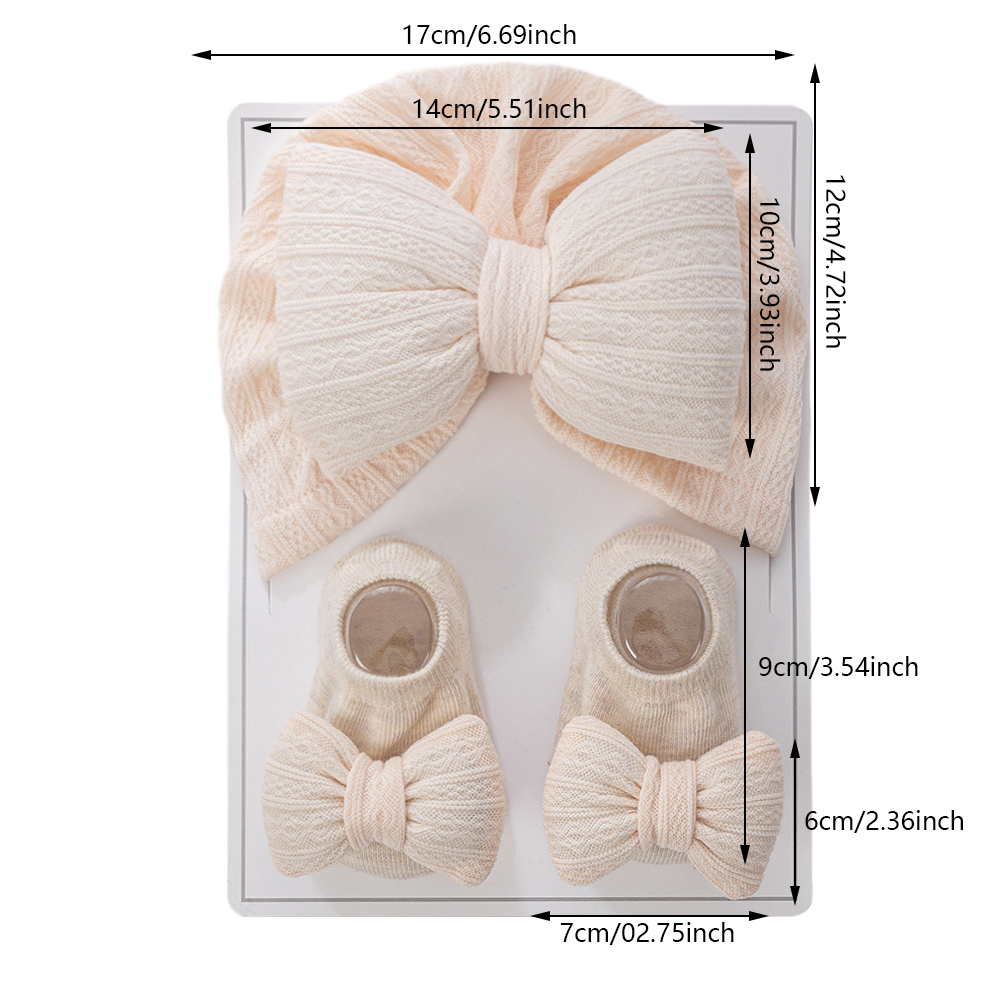 3Pcs/Set Baby Hats Socks Set B - Photography Cheat Sheet recension och pris