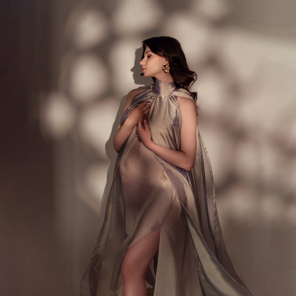 Elegant High Neck Maternity Ph - Photography Club recension och pris